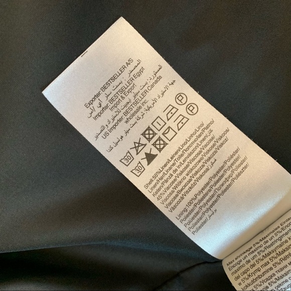 Vero Moda linen blend casual blazer - Picture 10 of 14